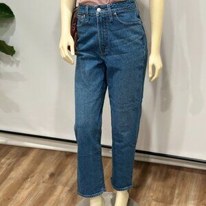 Madewell Curvy Perfect Vintage Straight Jeans Size 28